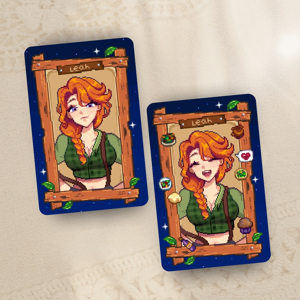 Stardew Valley "For my beloved" Lenticular Card