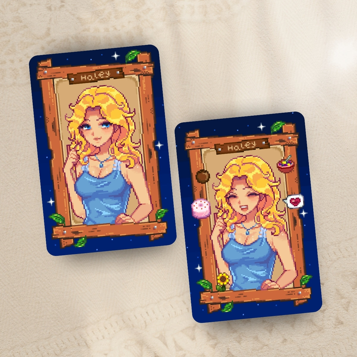 Stardew Valley "For my beloved" Lenticular Card