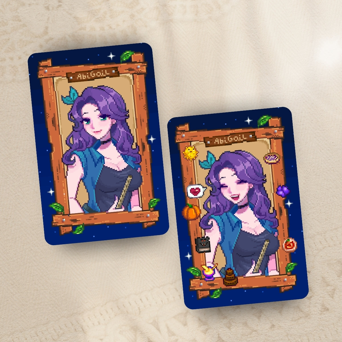 Stardew Valley "For my beloved" Lenticular Card