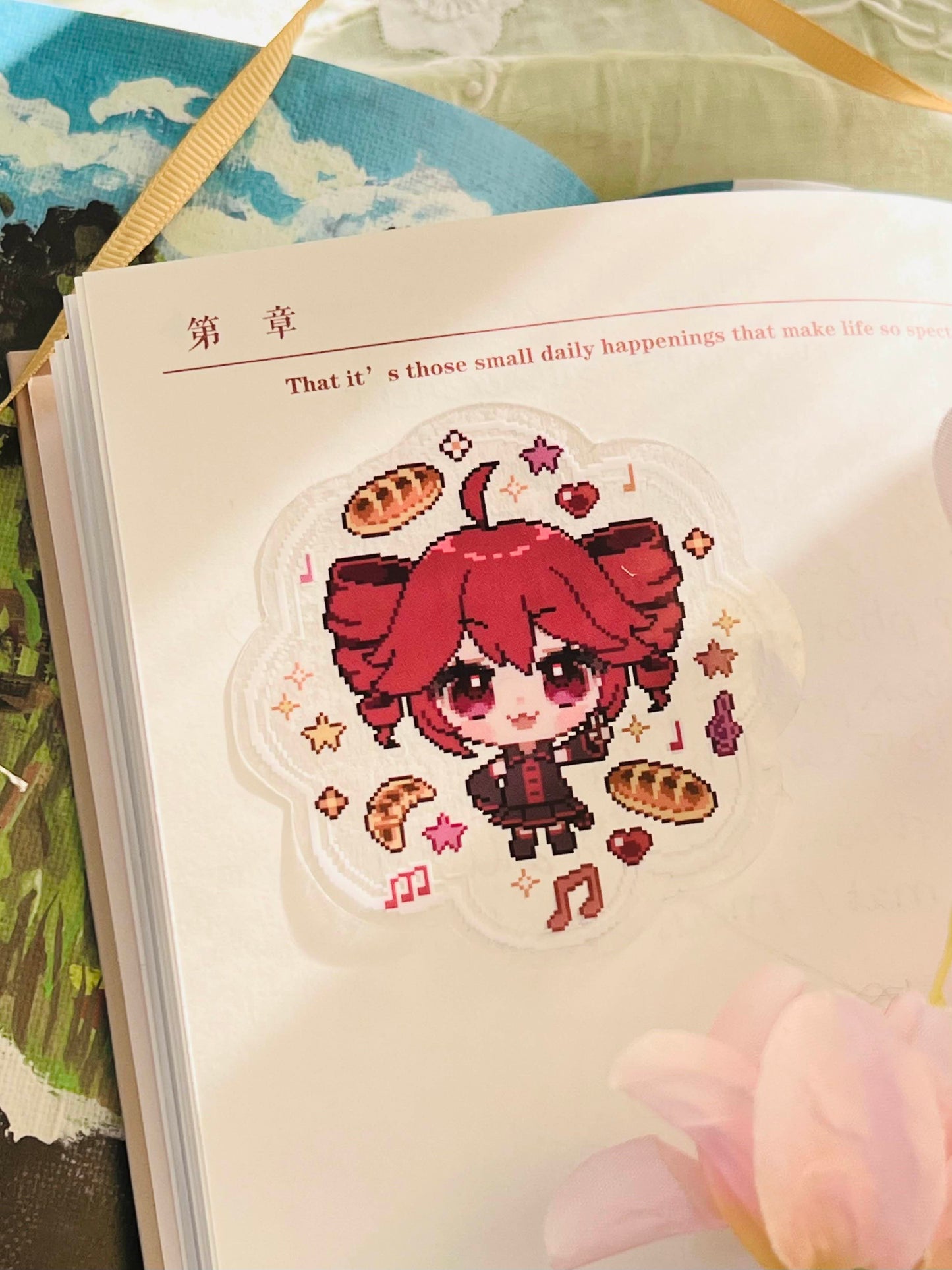 Clear pixel Vocaloid & UTAU sticker