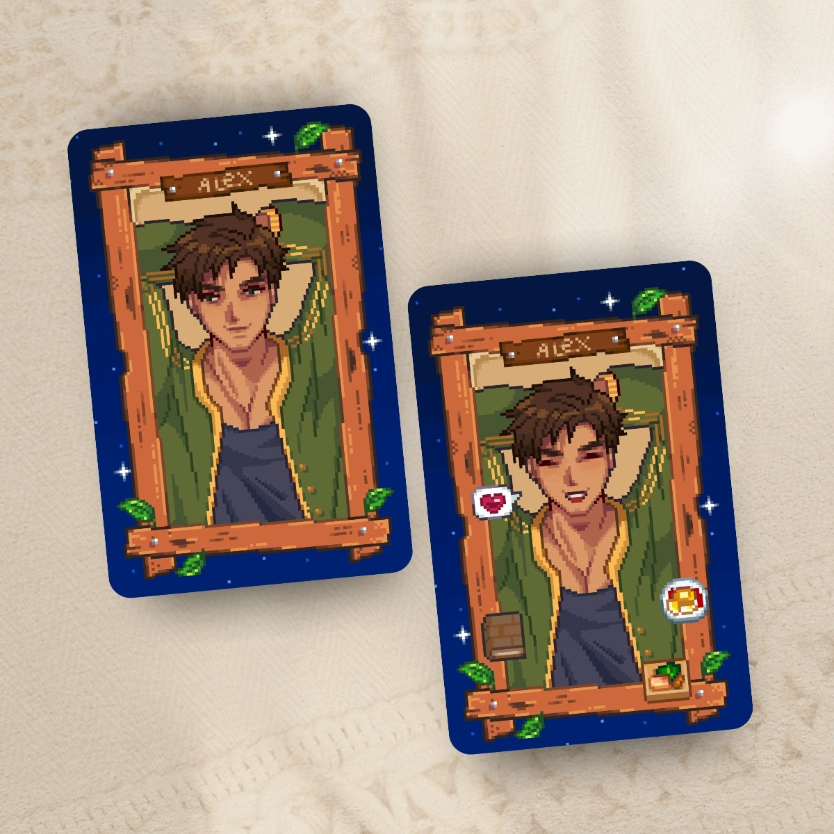 Stardew Valley "For my beloved" Lenticular Card