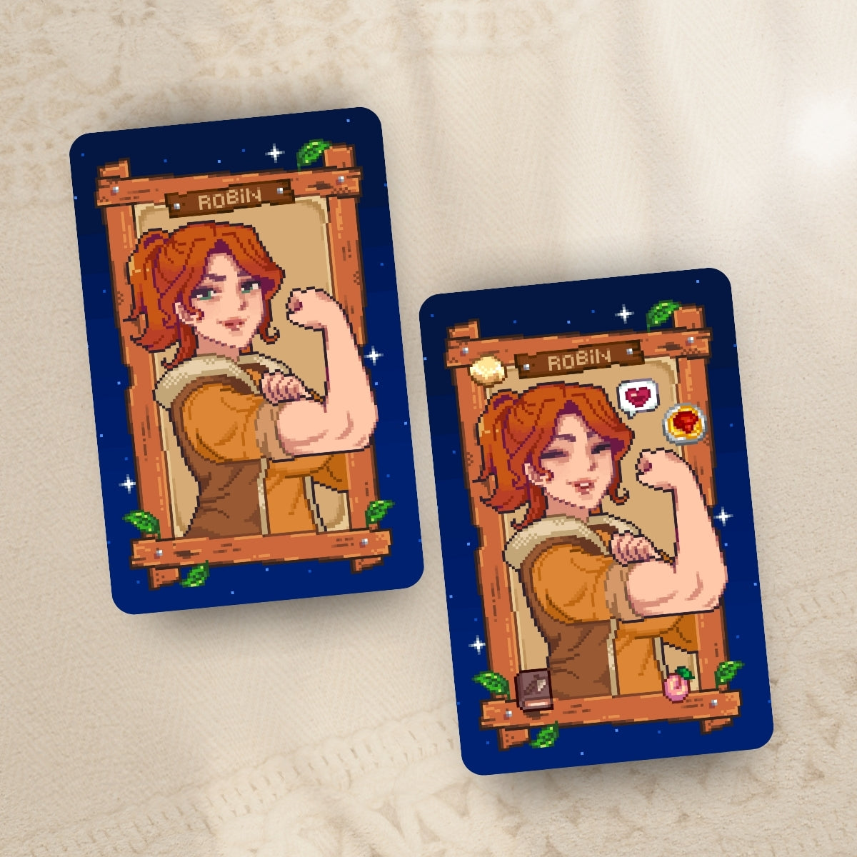 Stardew Valley "For my beloved" Lenticular Card