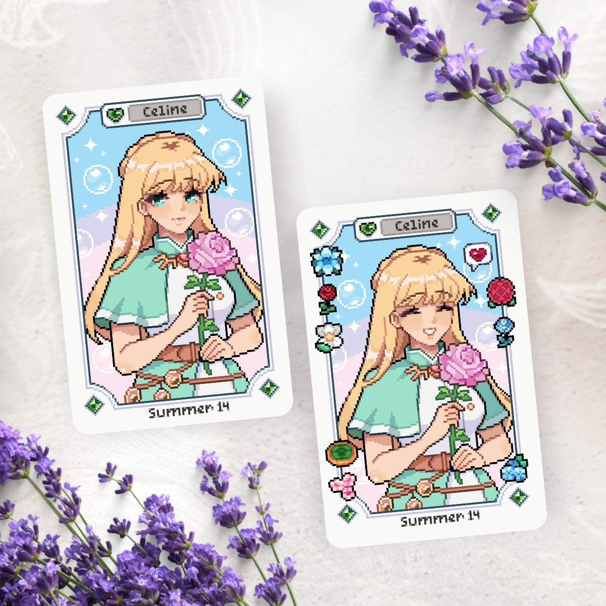 Fields of Mistria "For my beloved" Lenticular Card