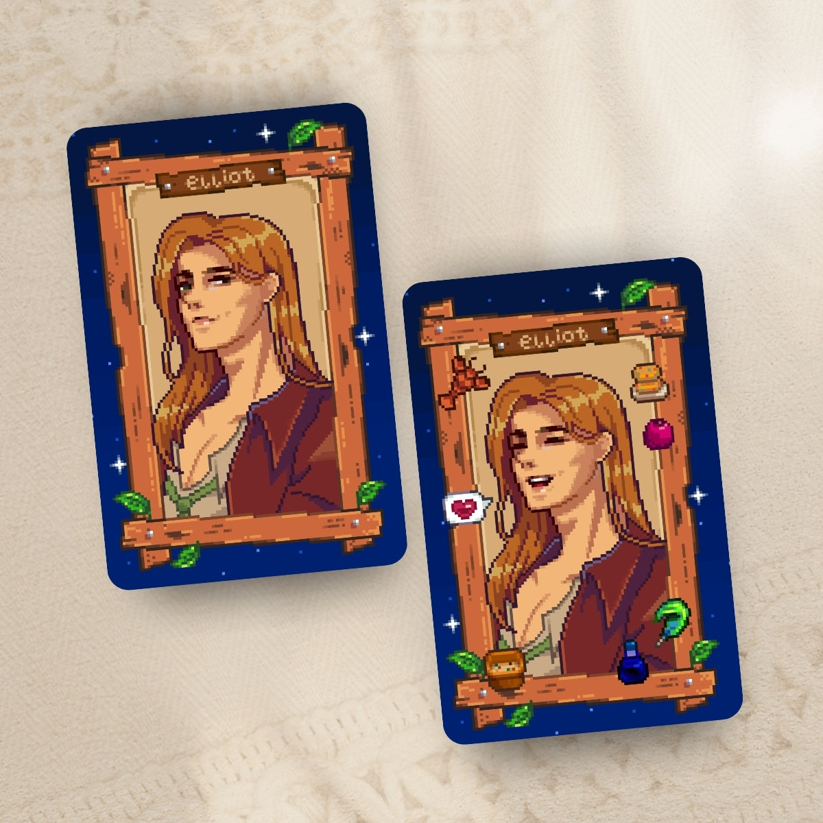 Stardew Valley "For my beloved" Lenticular Card