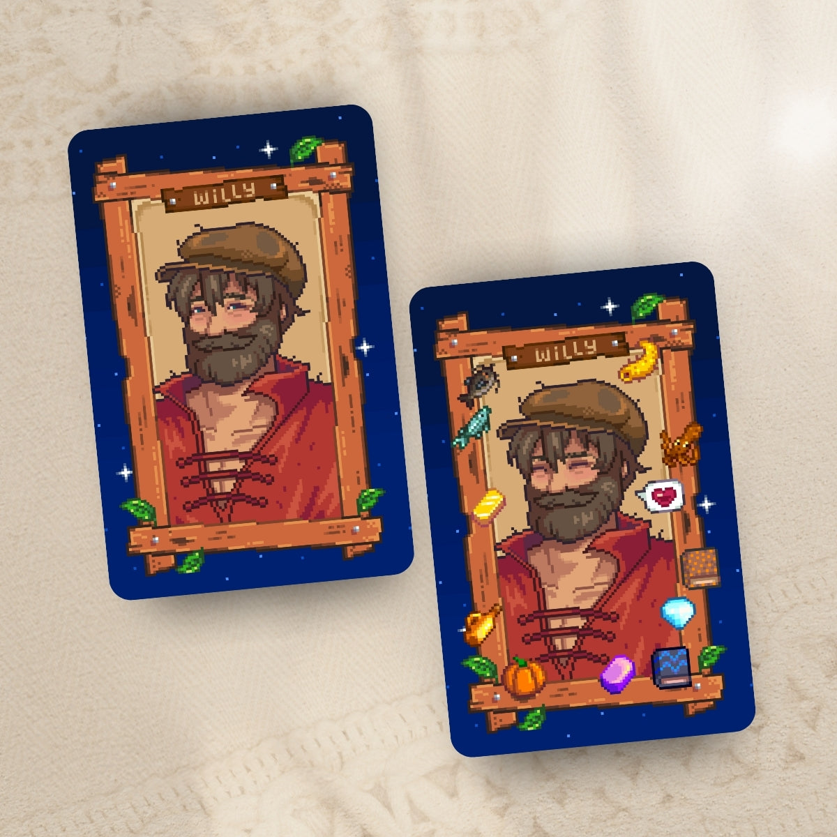 Stardew Valley "For my beloved" Lenticular Card