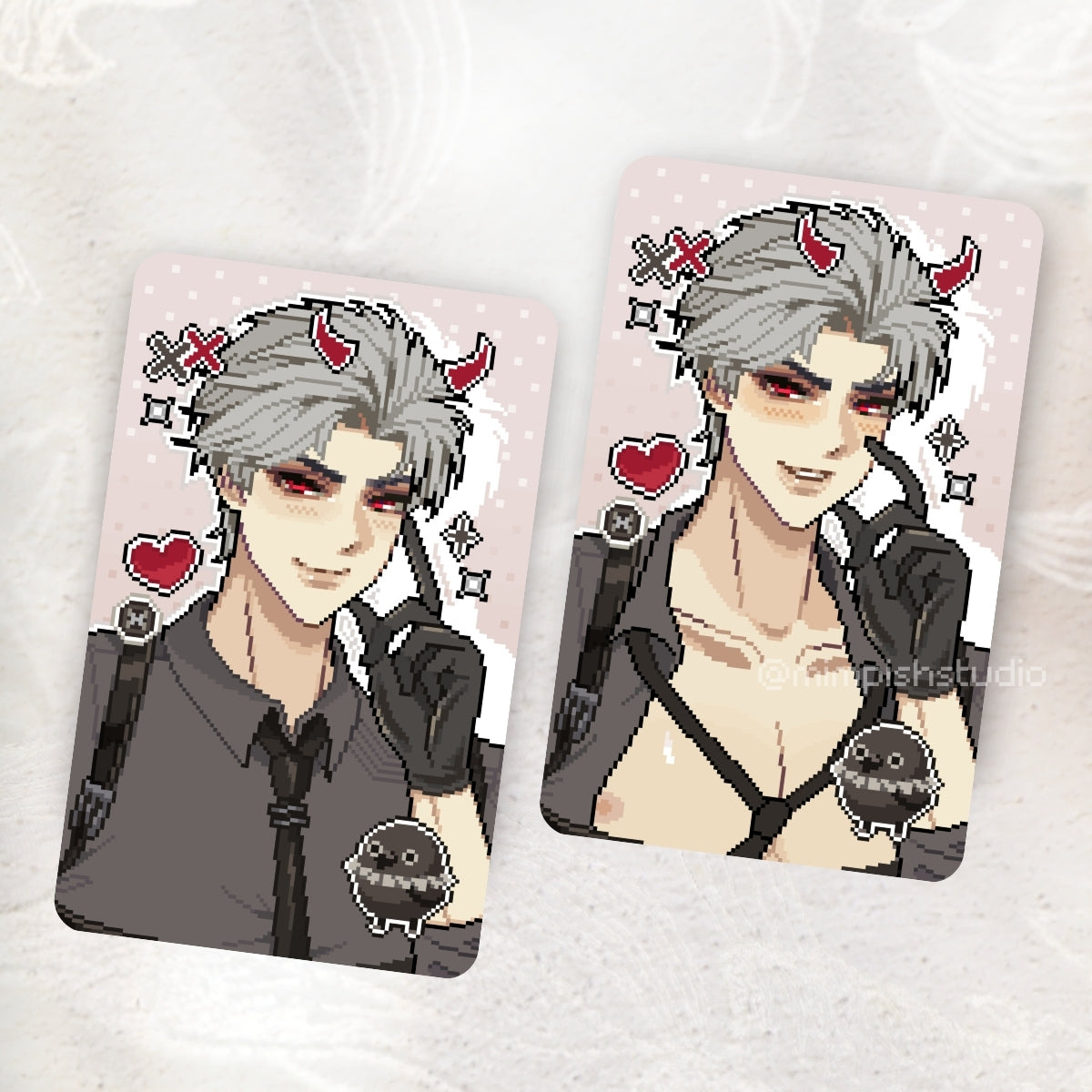 Love and Deep Space - "For my beloved" - Lenticular Card