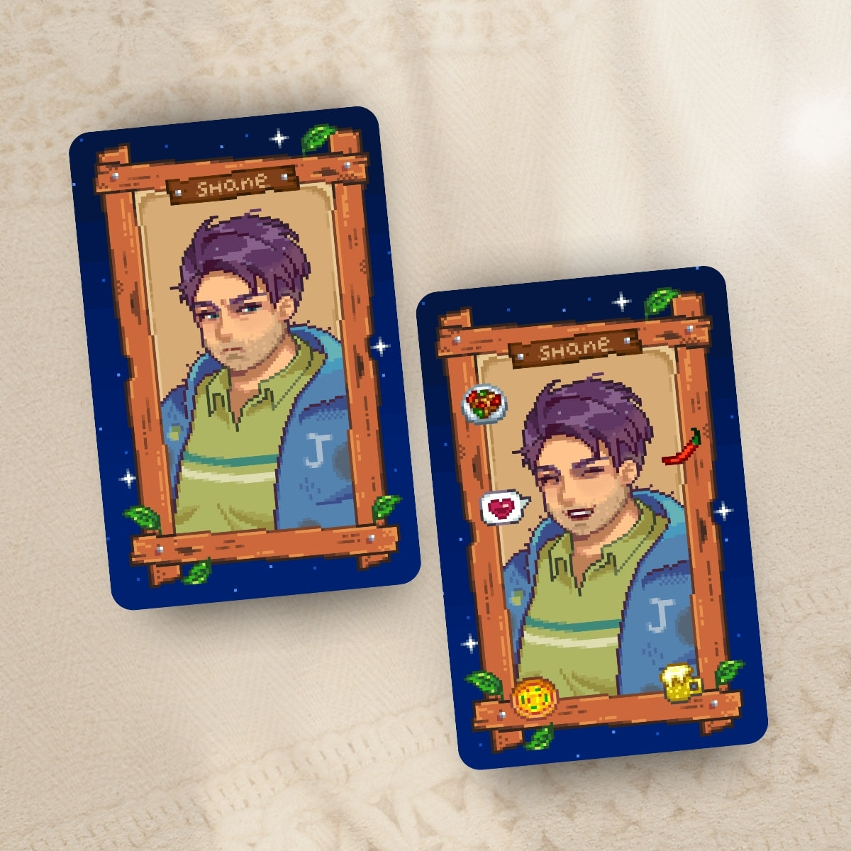 Stardew Valley "For my beloved" Lenticular Card