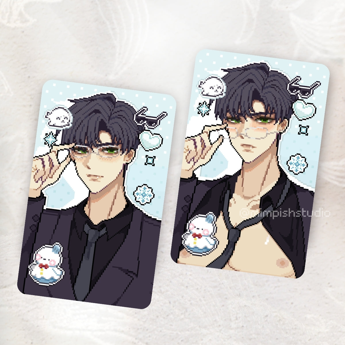 Love and Deep Space - "For my beloved" - Lenticular Card