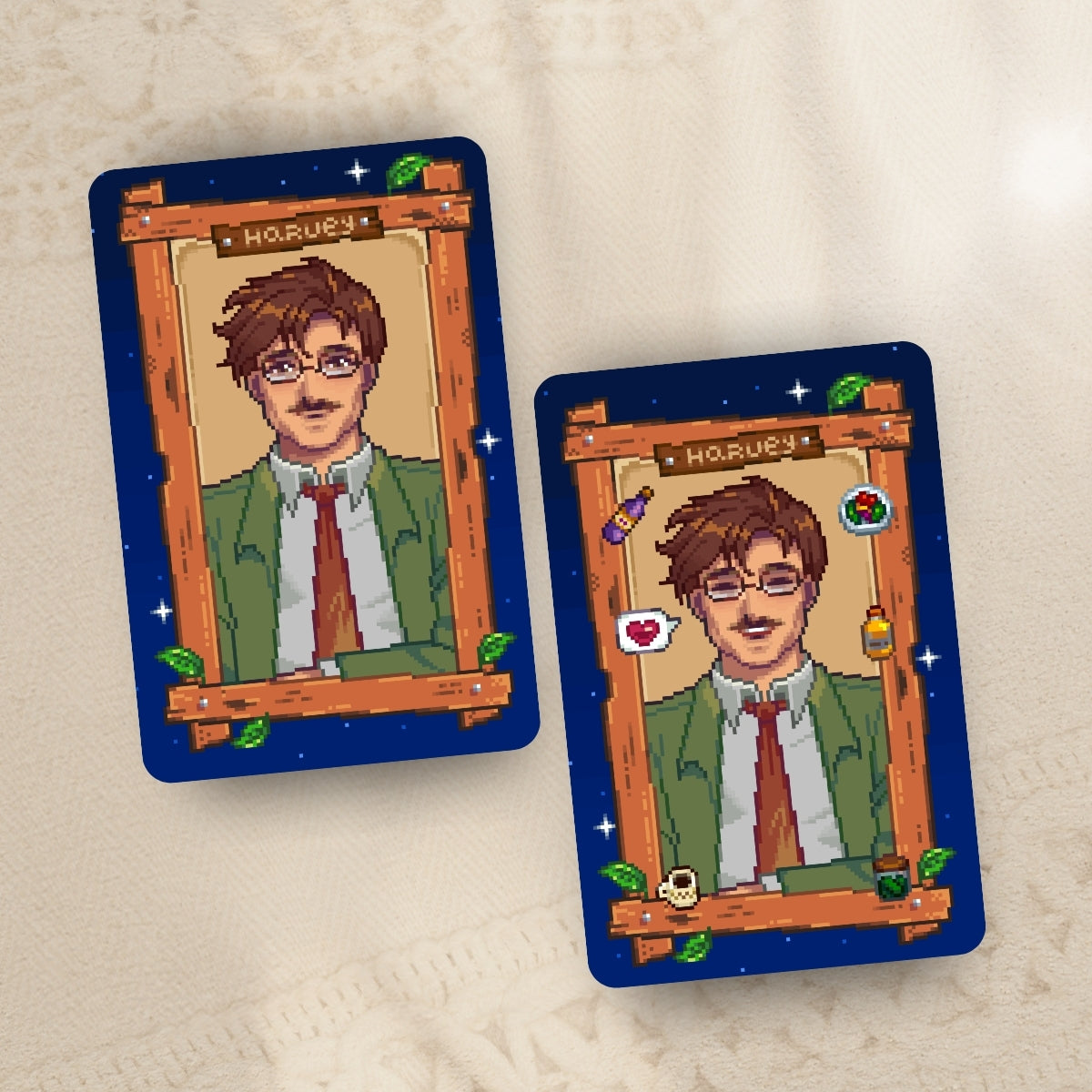 Stardew Valley "For my beloved" Lenticular Card