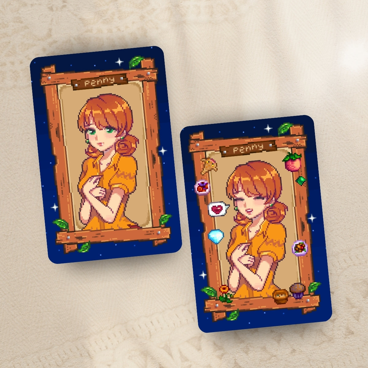 Stardew Valley "For my beloved" Lenticular Card