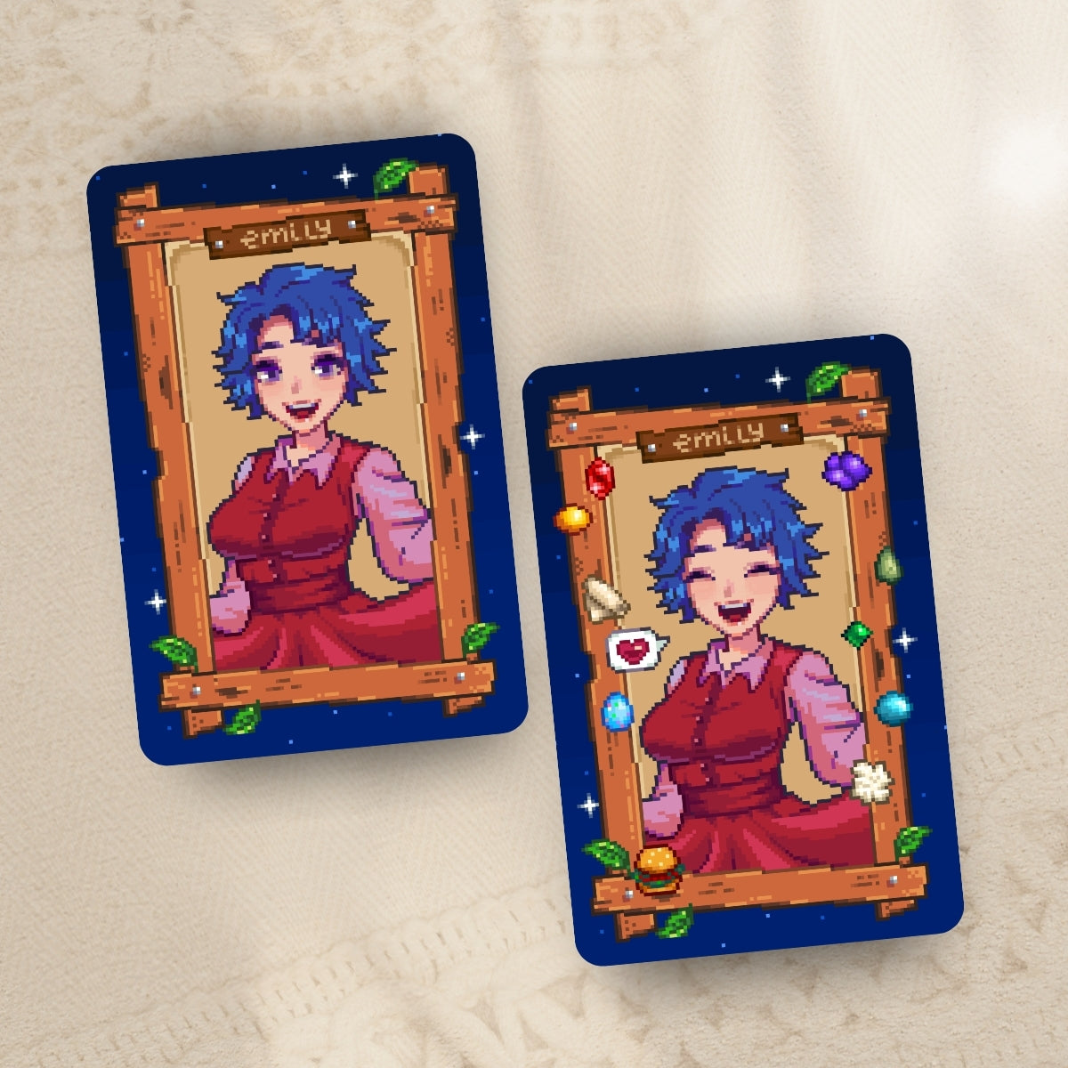 Stardew Valley "For my beloved" Lenticular Card