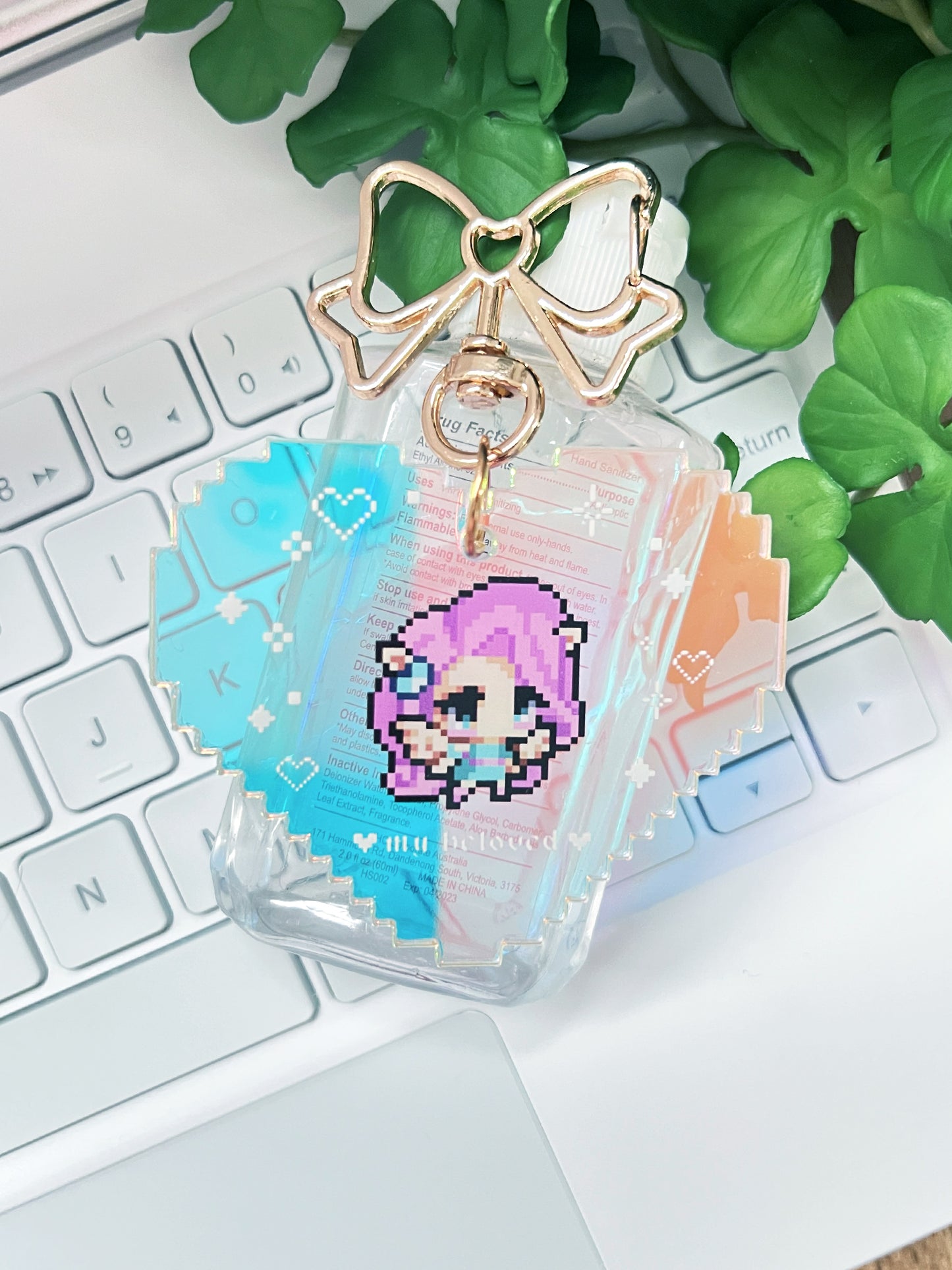 My Pixel Pony acrylic keychain
