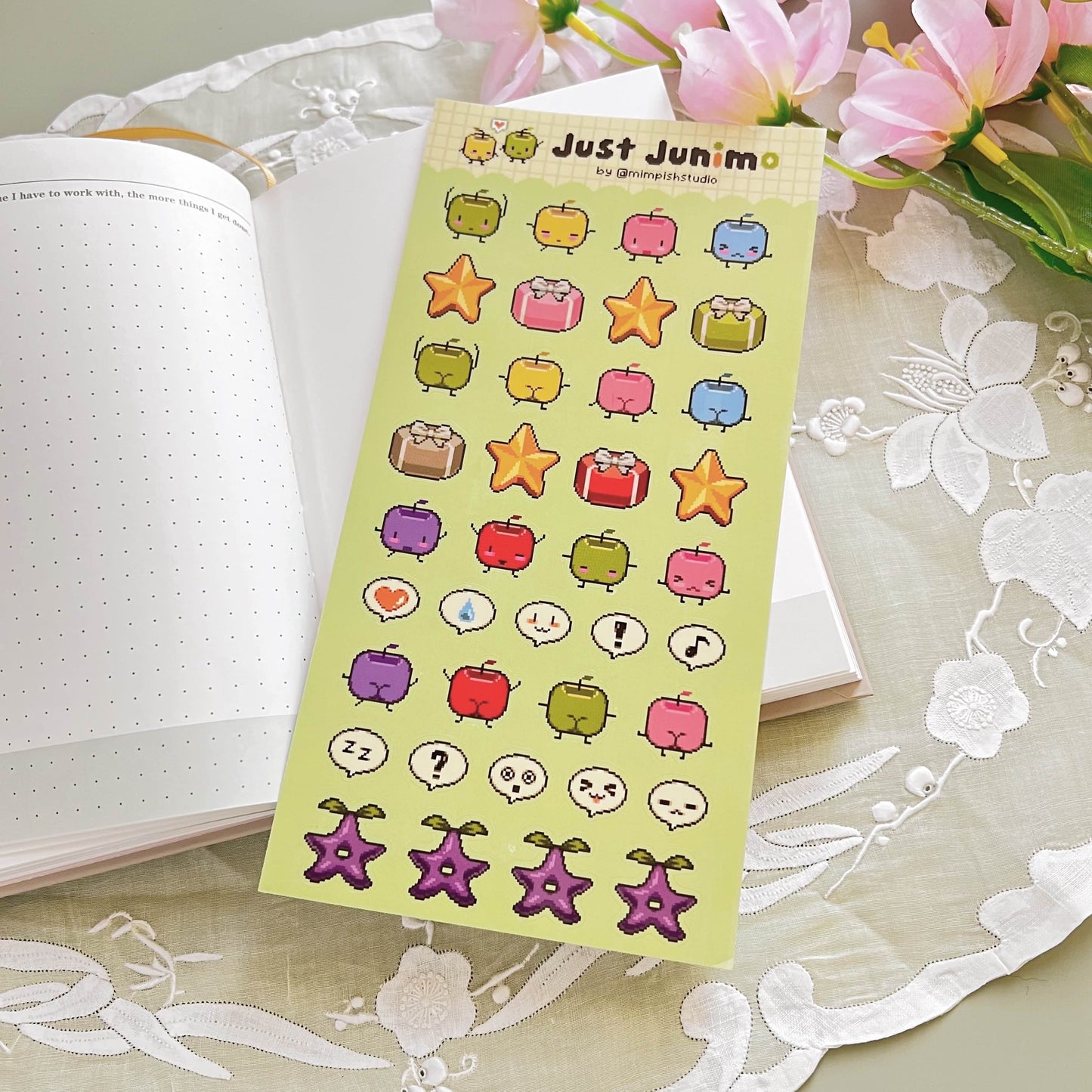 Just Junimo sticker sheet