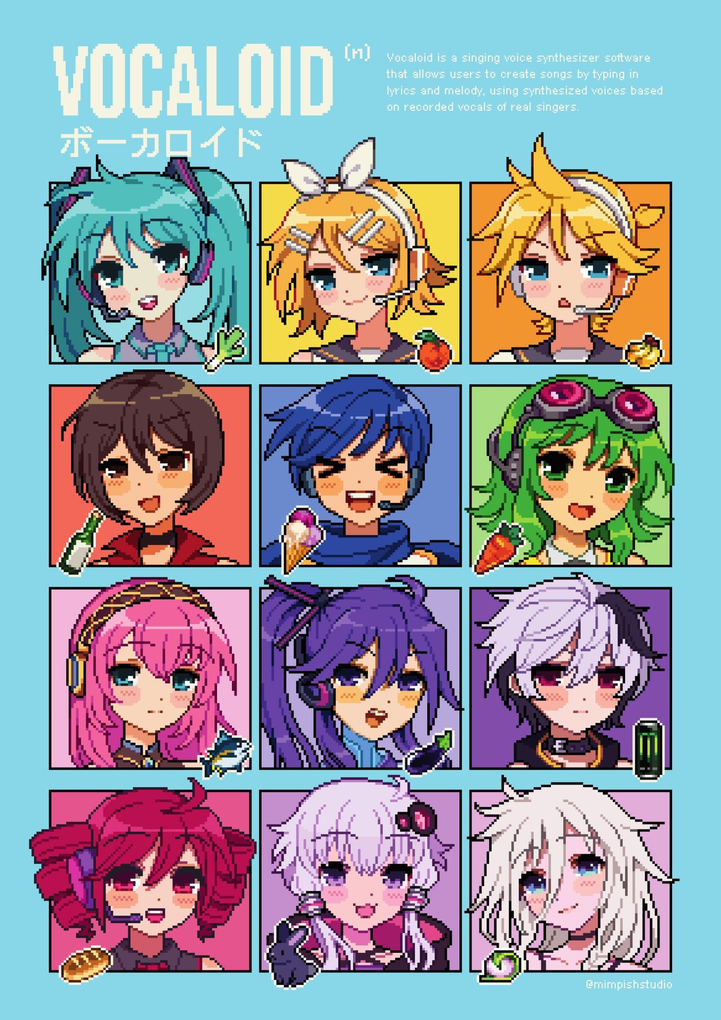 Vocaloid ボーカロイド Print - Part 1