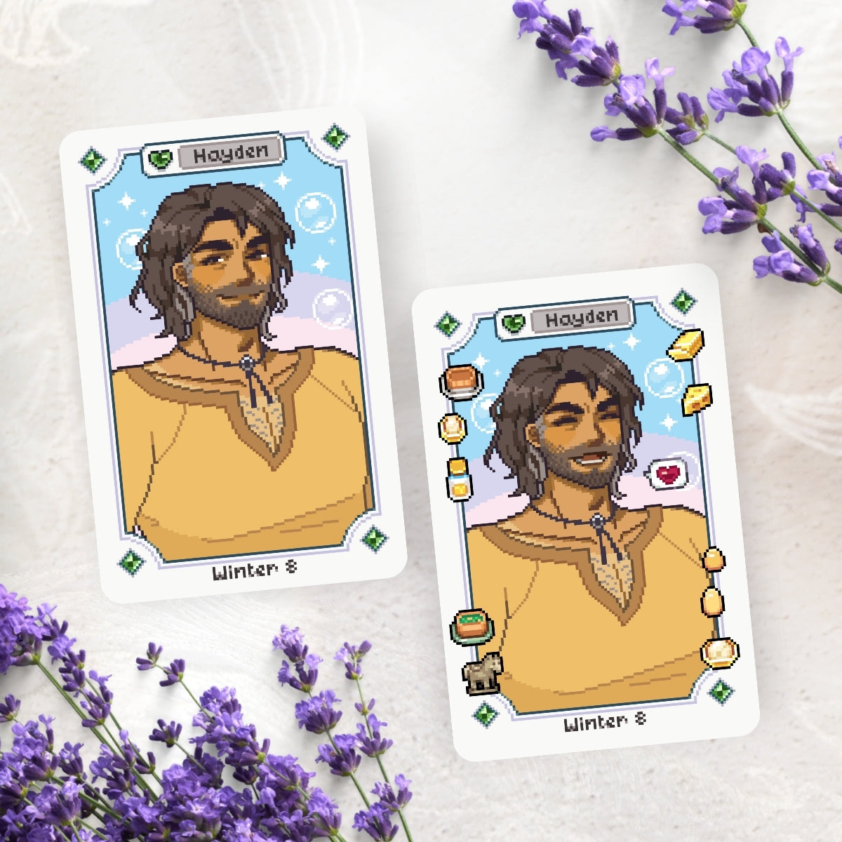 Fields of Mistria "For my beloved" Lenticular Card