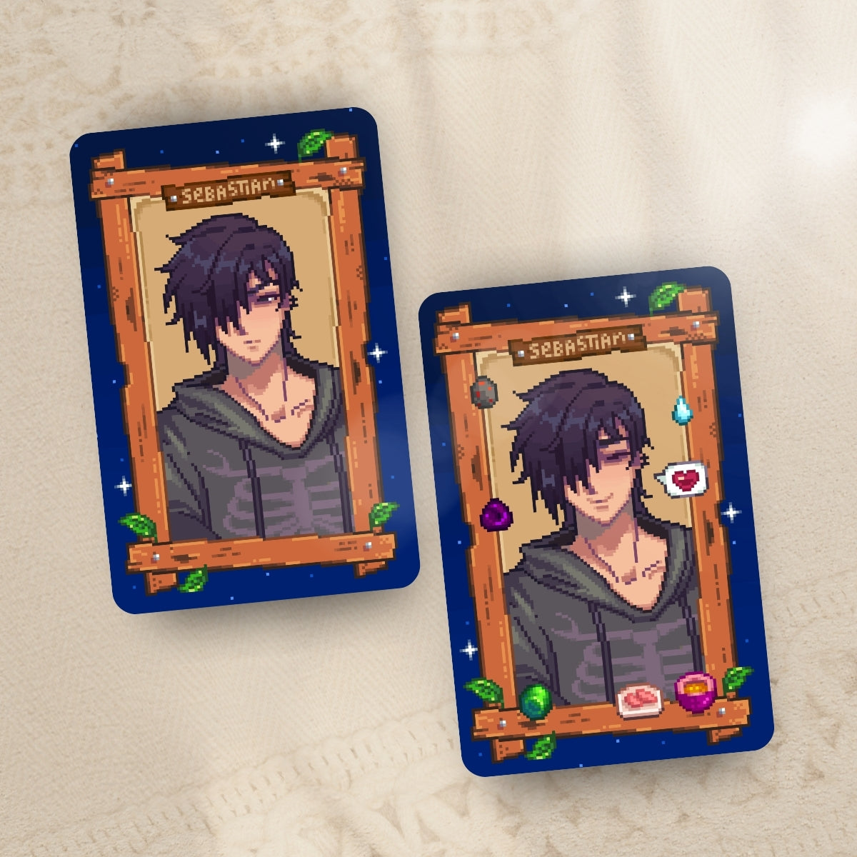 Stardew Valley "For my beloved" Lenticular Card