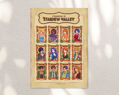 Romance in Stardew Valley Print