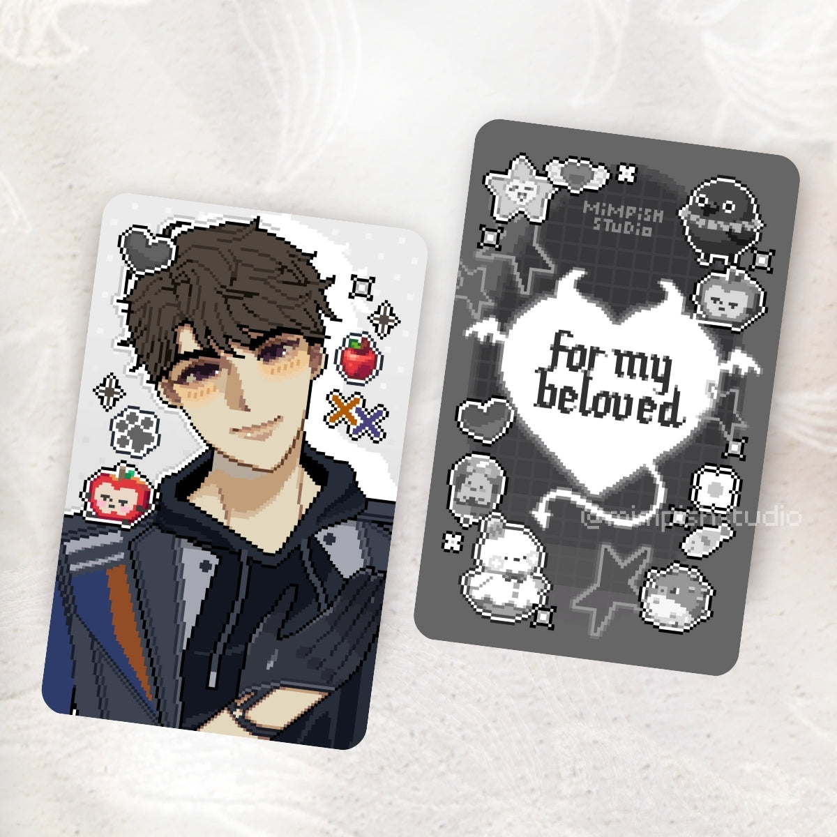 Love and Deep Space - "For my beloved" - Lenticular Card