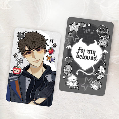 Love and Deep Space - "For my beloved" - Lenticular Card