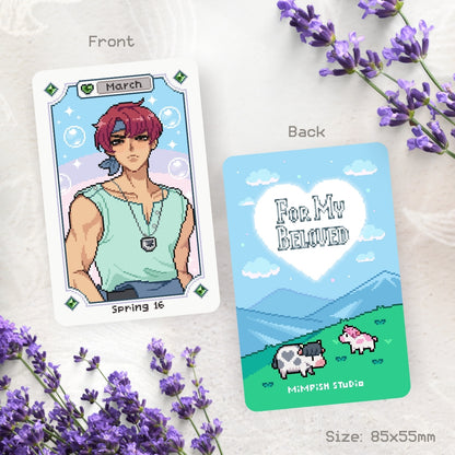 Fields of Mistria "For my beloved" Lenticular Card