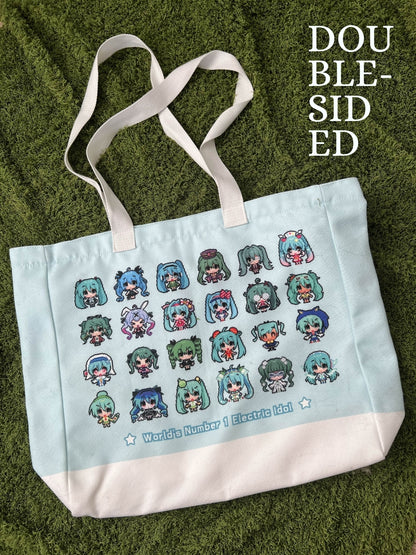Vocaloid Tote Bag (Miku & Teto ver)