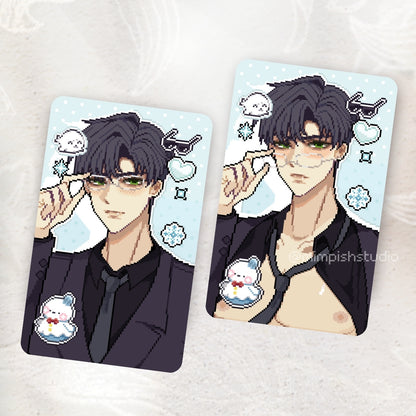 Love and Deep Space - "For my beloved" - Lenticular Card
