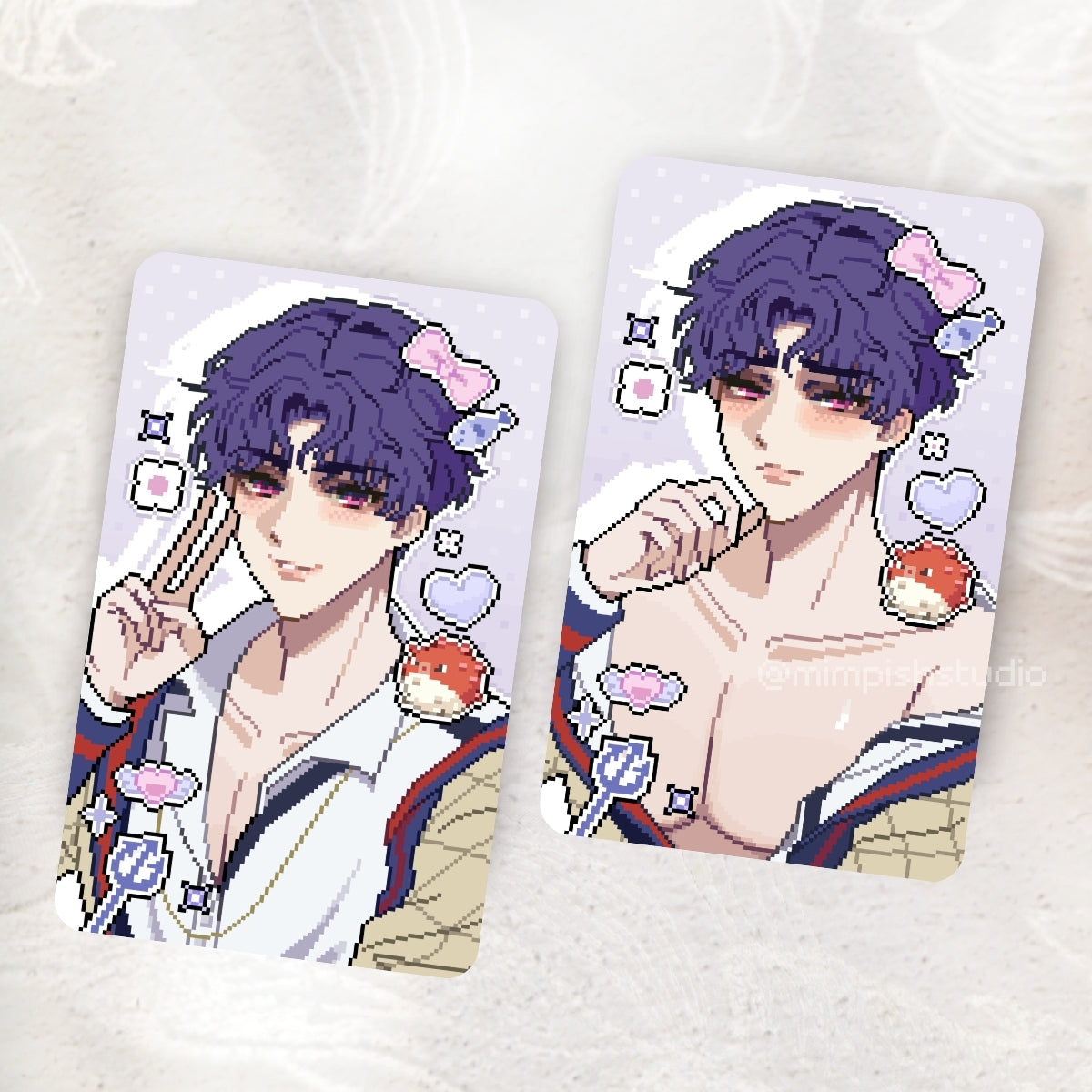 Love and Deep Space - "For my beloved" - Lenticular Card