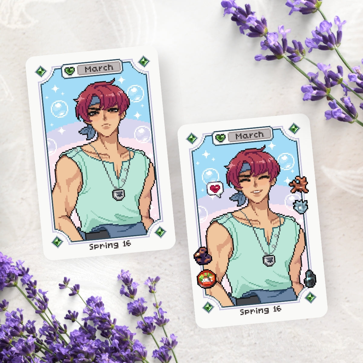 Fields of Mistria "For my beloved" Lenticular Card