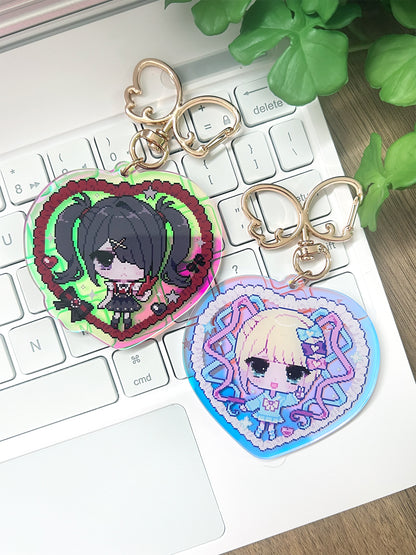 NSO acrylic keychain