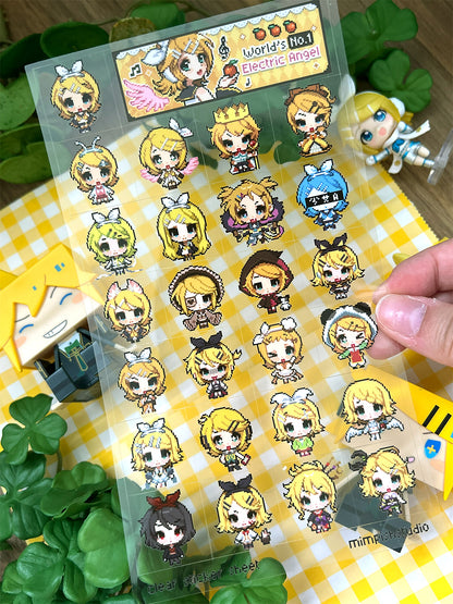 mini rin sticker sheet