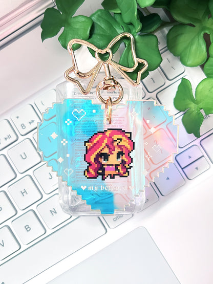 My Pixel Pony acrylic keychain