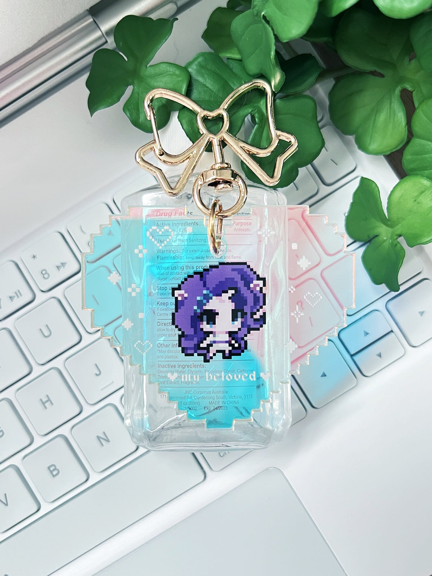 My Pixel Pony acrylic keychain