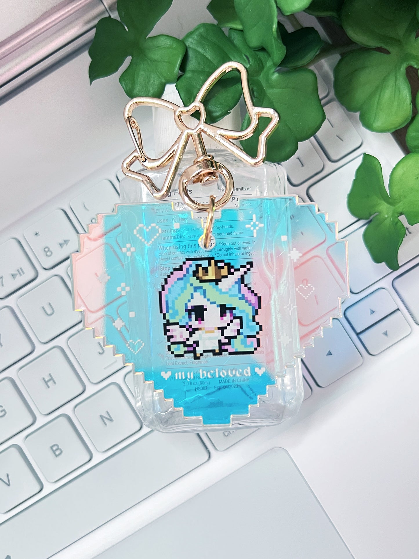 My Pixel Pony acrylic keychain