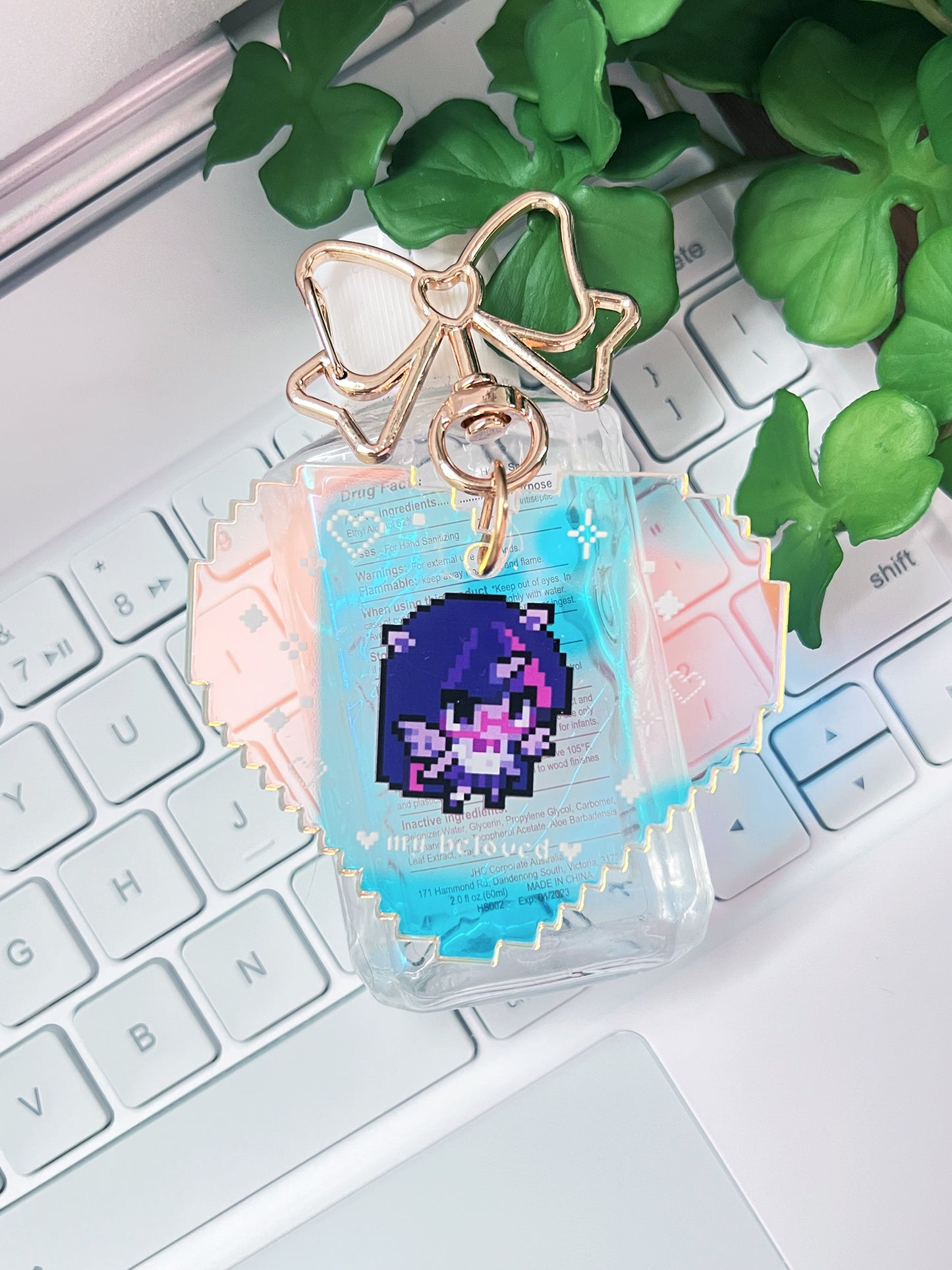 My Pixel Pony acrylic keychain