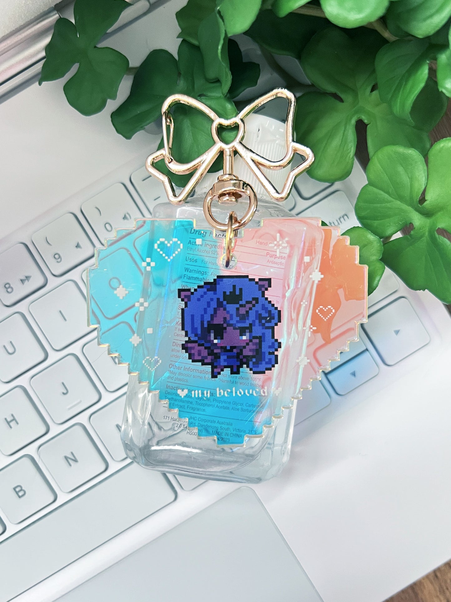 My Pixel Pony acrylic keychain