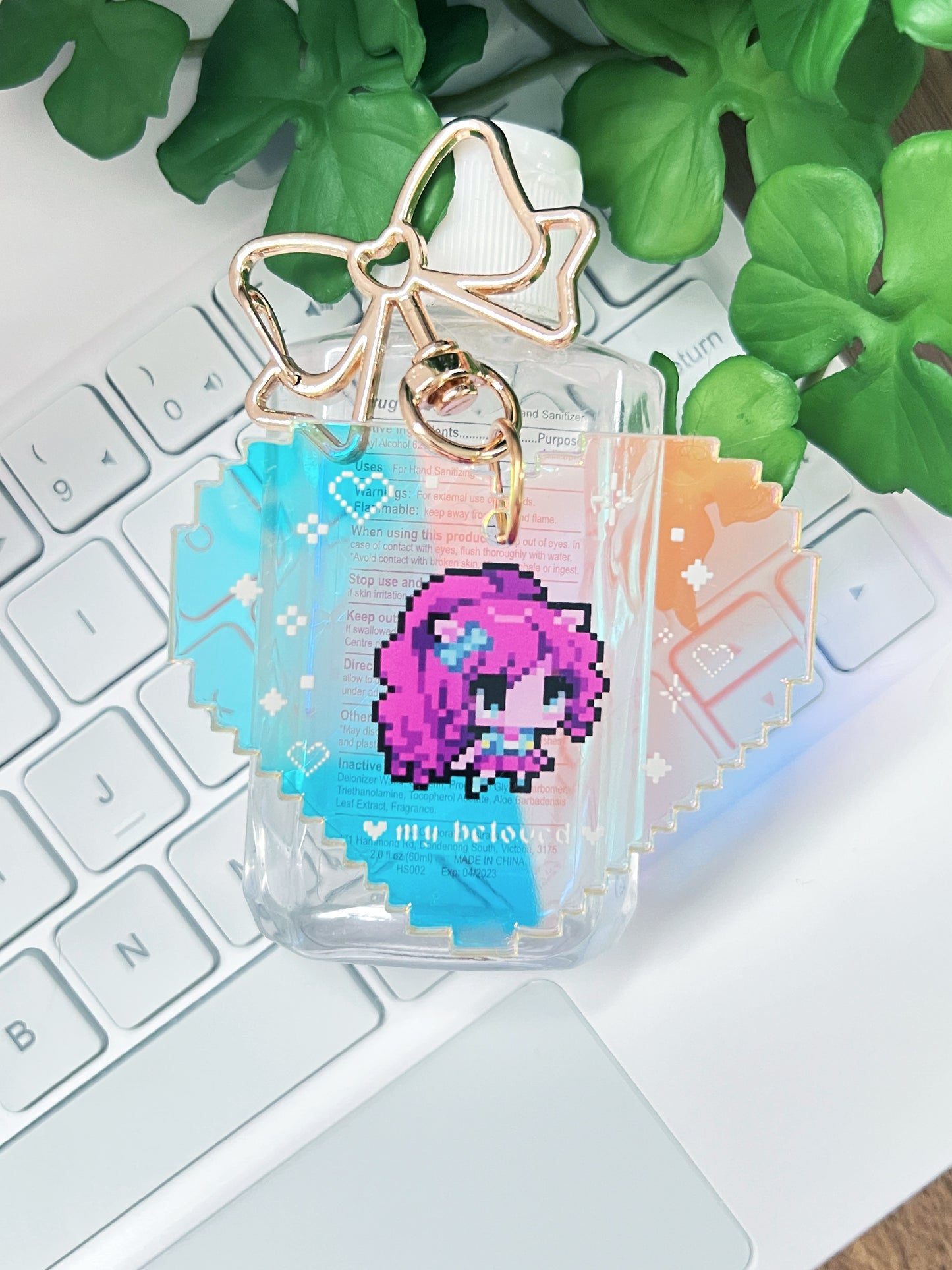 My Pixel Pony acrylic keychain