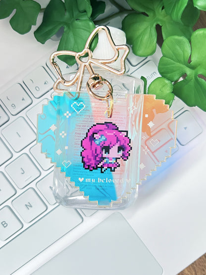 My Pixel Pony acrylic keychain