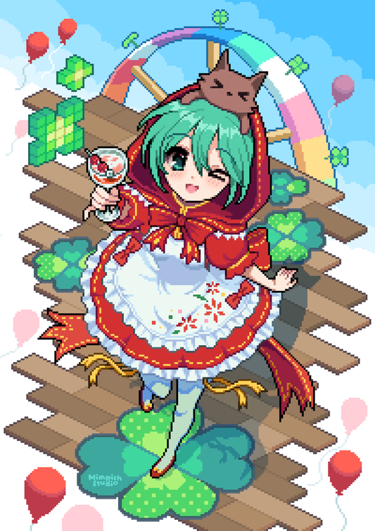 Clover Club Miku Print