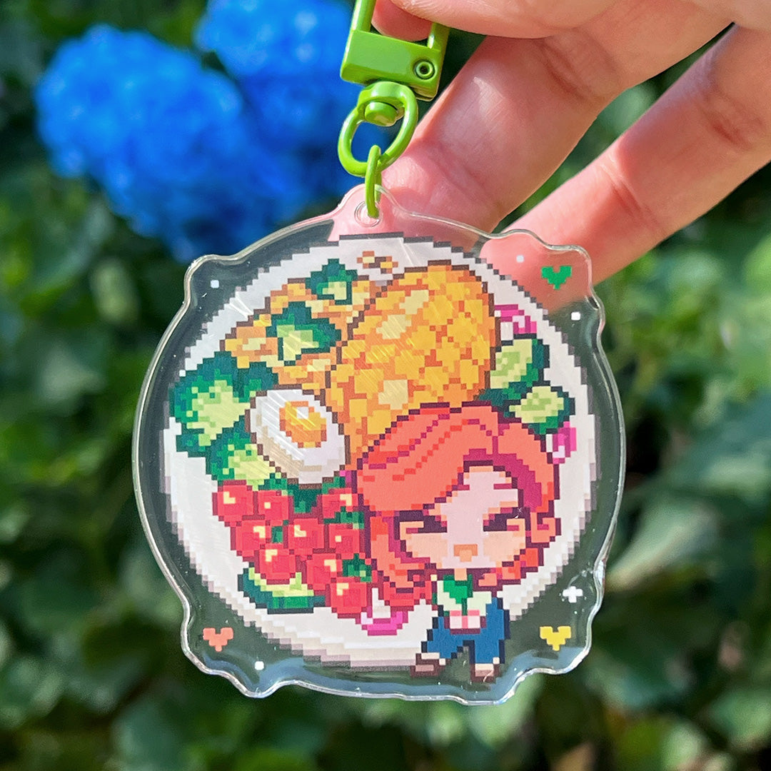 Leah - Stardew Valley keychain