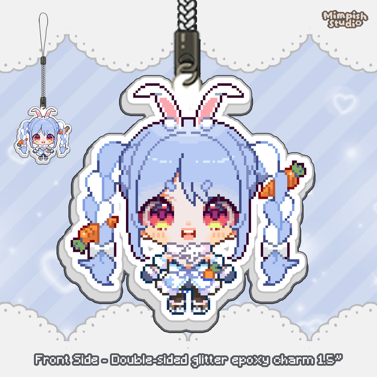 Pekora Acrylic Charm