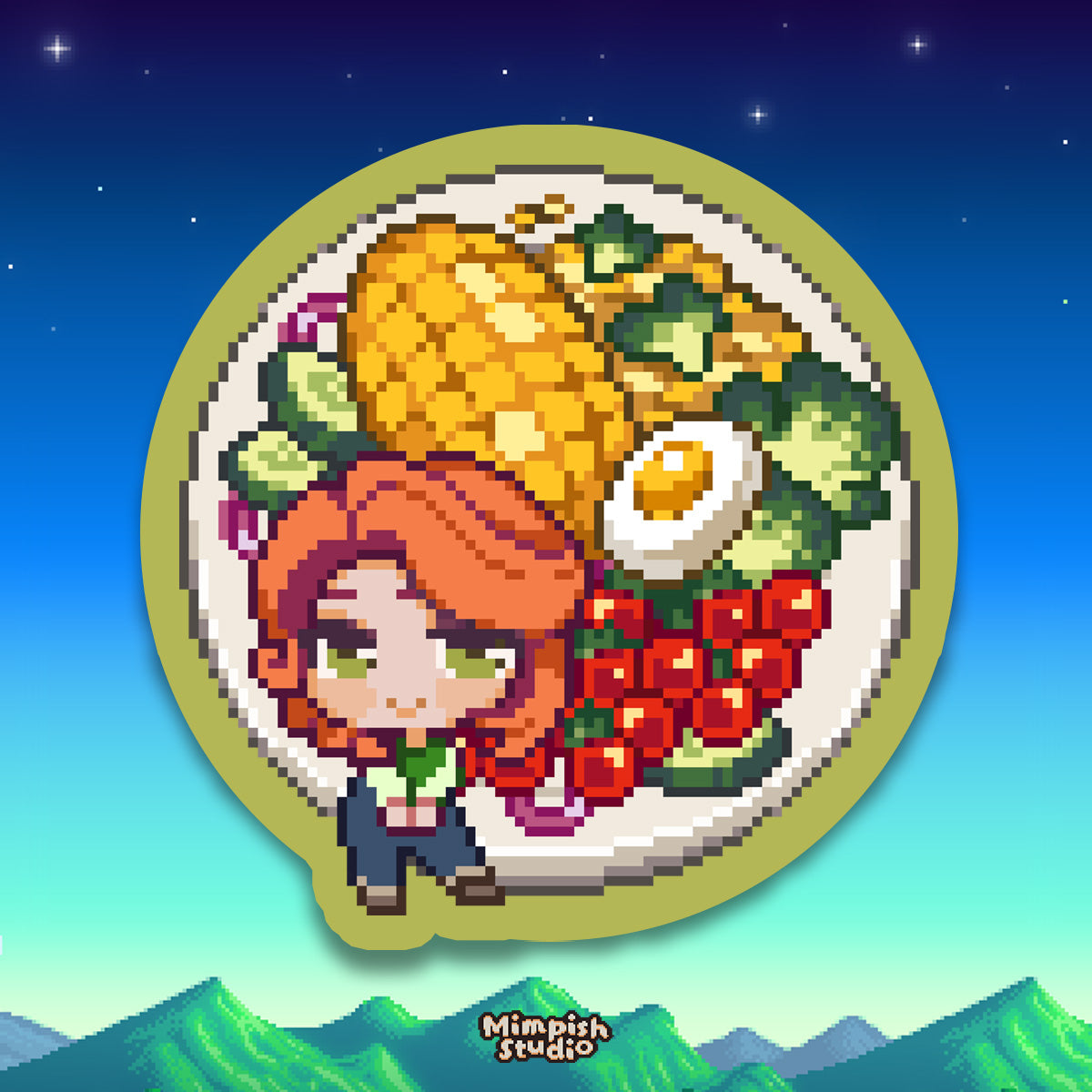 Stardew Valley Chibi Sticker