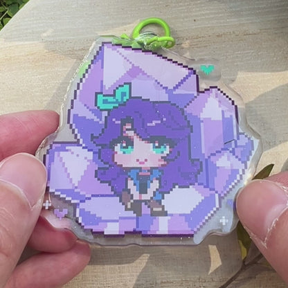 Abigail - Stardew Valley keychain