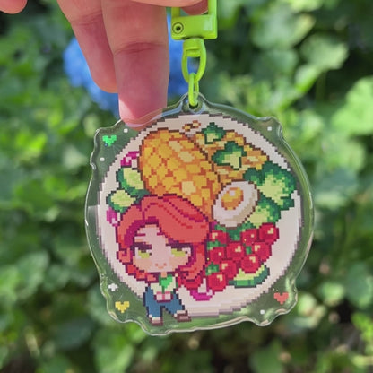 Leah - Stardew Valley keychain